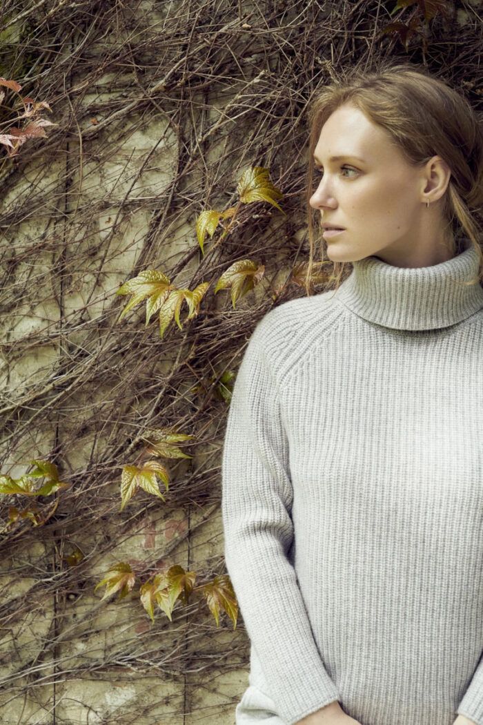 Mode & Lifestyle - Pullis, Shirts & Cardigans - Rollkragen Pullover Kamilla aus Kaschmir von Care by me