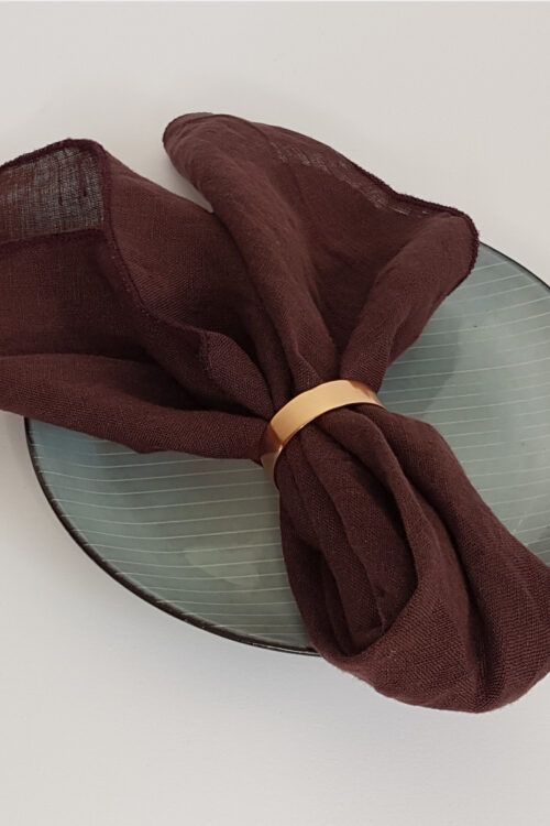SALE - Serviettenringe copper Broste Copenhagen