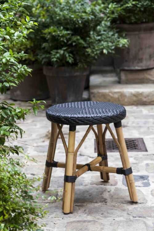 Hocker Simone schwarz Sika