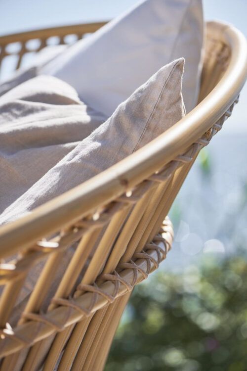 Outdoor -Olympia Nest aus Alu-Rattan Sika Design