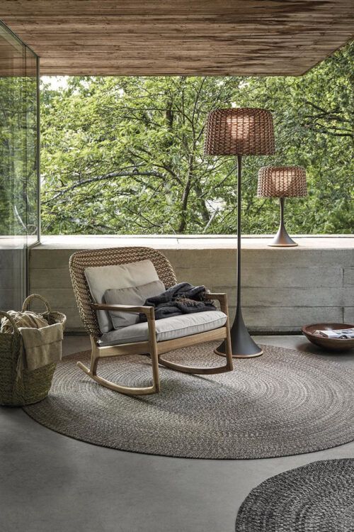 Outdoor Teppich - rund von Gloster