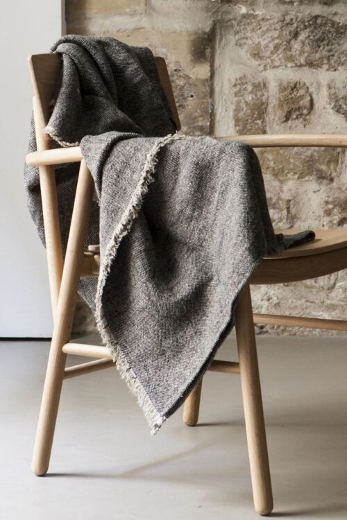 Plaid aus Leinen Lin Ancien Lissoy
