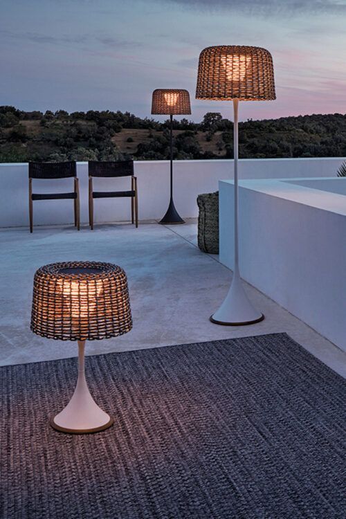 Outdoor - Ambient Mesh Tischleuchte von Gloster