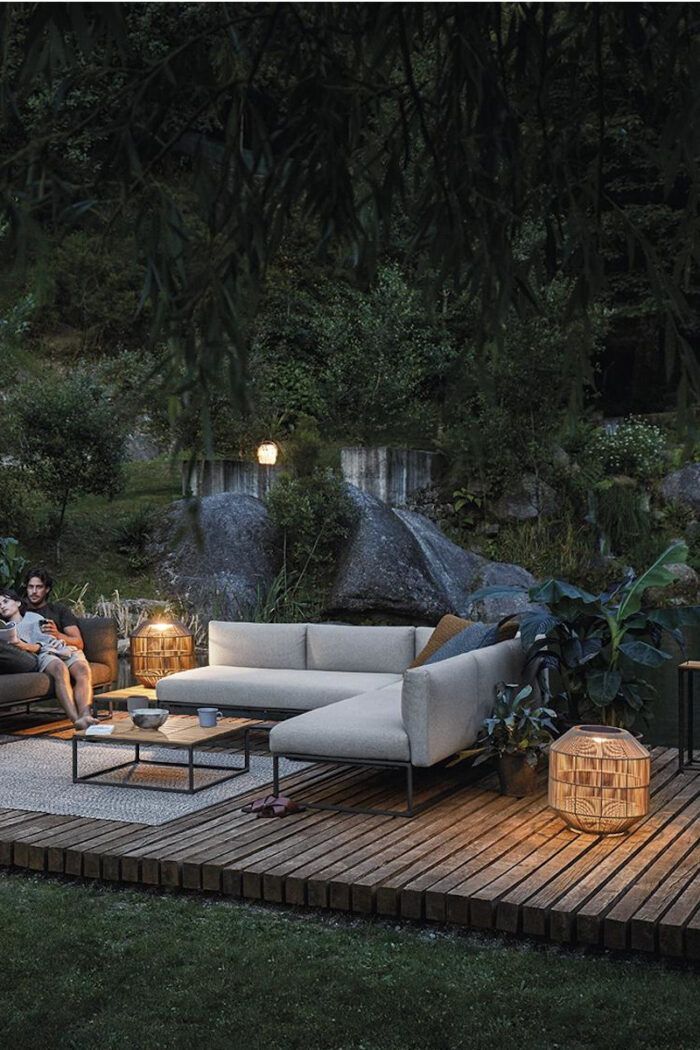 Outdoor - Ambient Nest von Gloster Bodenleuchte