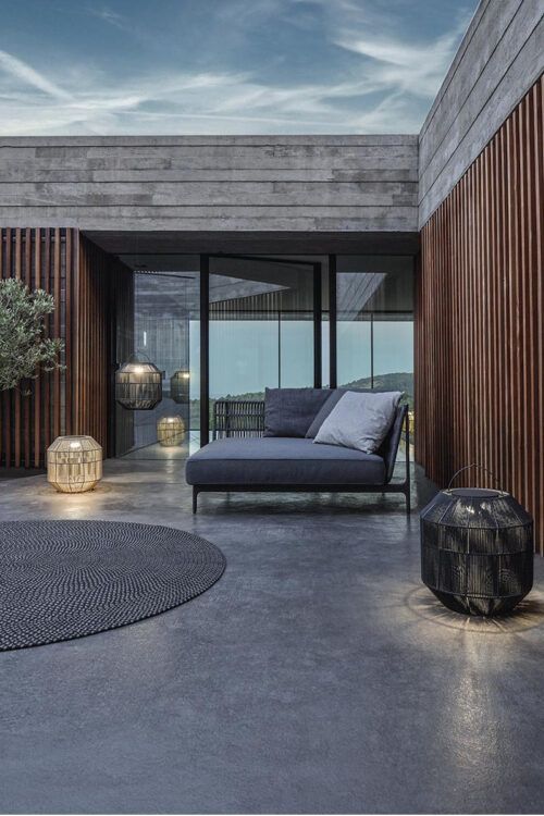 Outdoor - Ambient Nest von Gloster Bodenleuchte