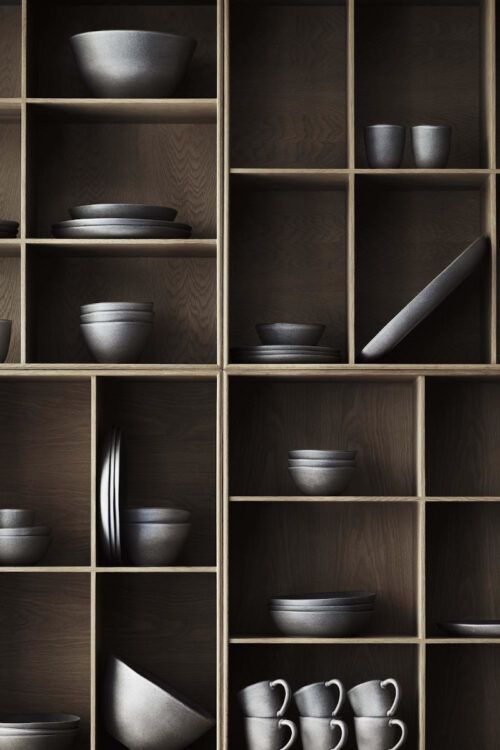 Küche - Geschirr Set aus Steingut für 6 Personen von Klassik Studio Kopenhagen
