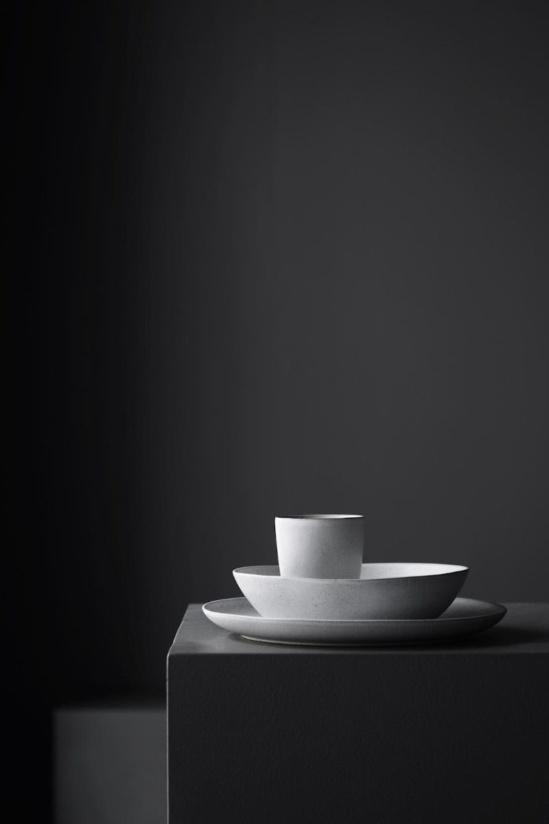 Küche - Geschirr Set aus Steingut für 6 Personen von Klassik Studio Kopenhagen