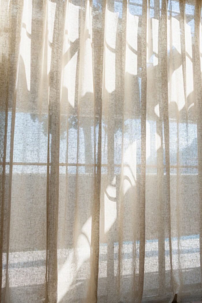 Vorhänge - Vorhang Wide Linen Giza aus französichem Leinen von Dedar