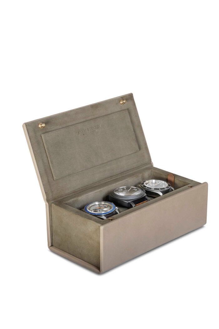 Lederwaren - Zeitlose Uhren Box von August Sandgren