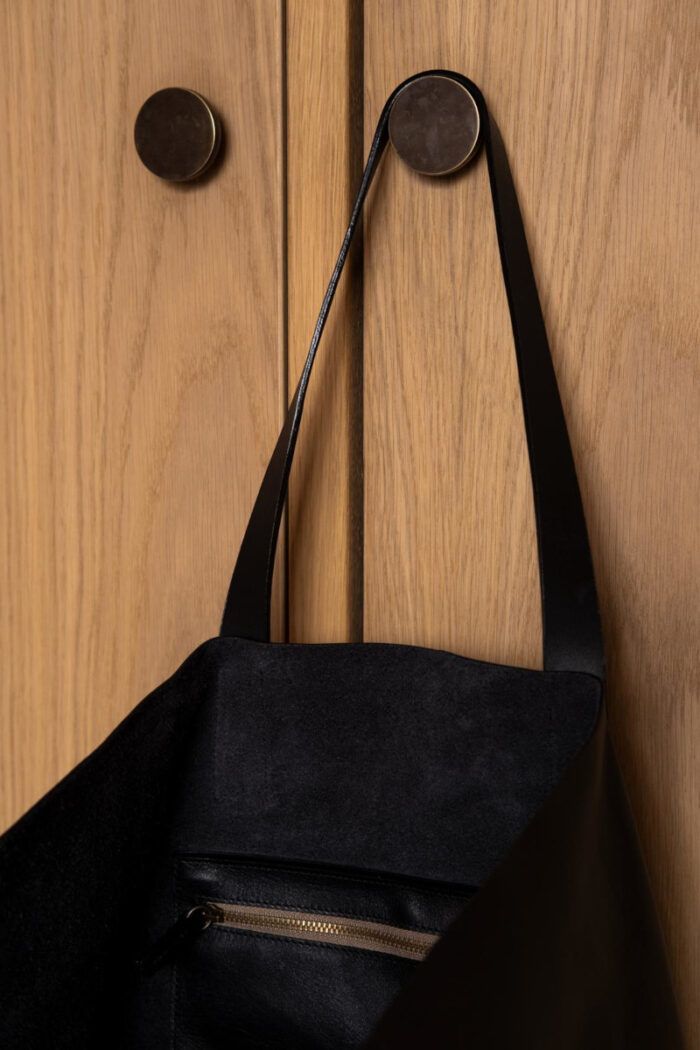 Lederwaren - große Ledertasche Megatote von August Sandgren