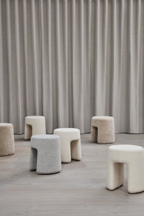 Möbel - Sessel & Hocker - Sequoia Pouf von Space Copenhagen - Fredericia