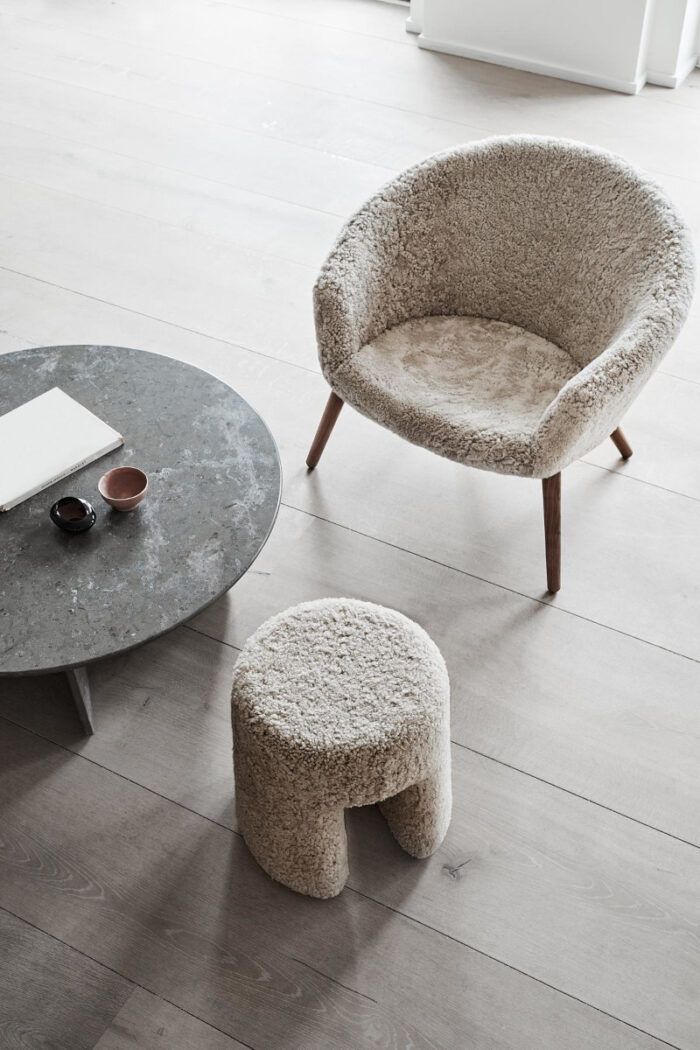 Möbel - Sessel & Hocker - Sequoia Pouf von Space Copenhagen - Fredericia