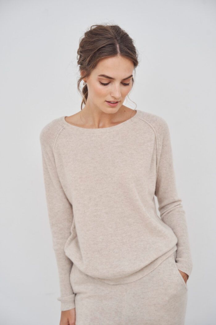 Mode & Lifestyle - Pullis, Shirts & Cardigans - Pullover Faith aus Kaschmir von Care by me