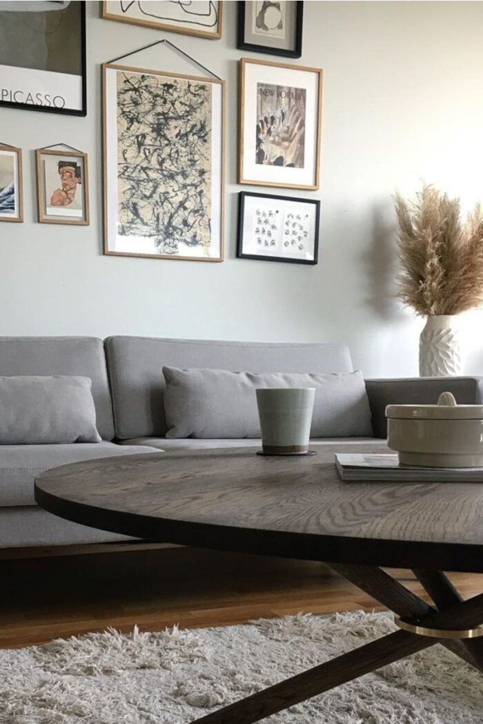 Möbel - Tische - Eberhart Tische - Großer Couchtisch Edda Ø 105 cm