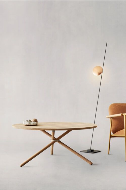Möbel - Tische - Eberhart Tische - Großer Couchtisch Edda Ø 105 cm