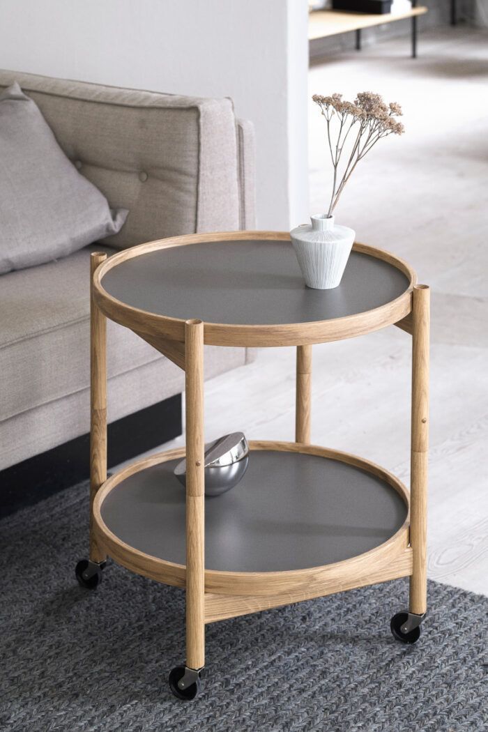 Möbel – Tische & Konsolen - Bølling Tray Table 'Stone' by Brdr. Krüger