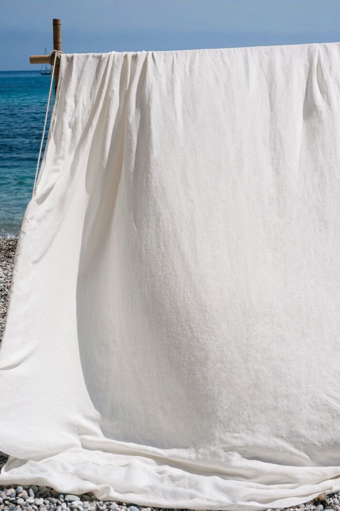 Vorhänge - Vorhang Wide Linen April von Dedar aus Leinen