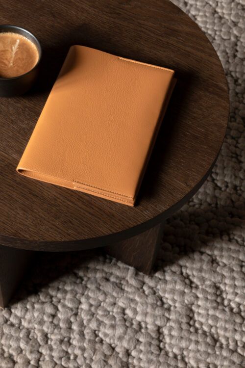 Lederwaren - Notebook von August Sandgren aus weichem Leder