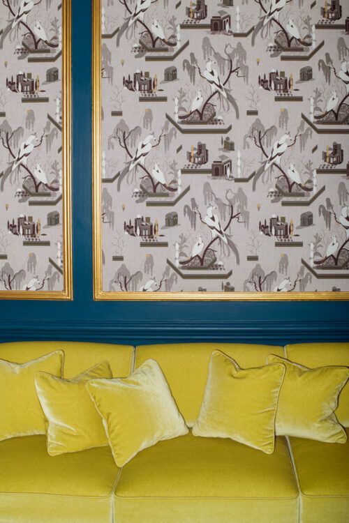 FARBEN & TAPETEN - Tapete This must be the Place Wall by Dedar