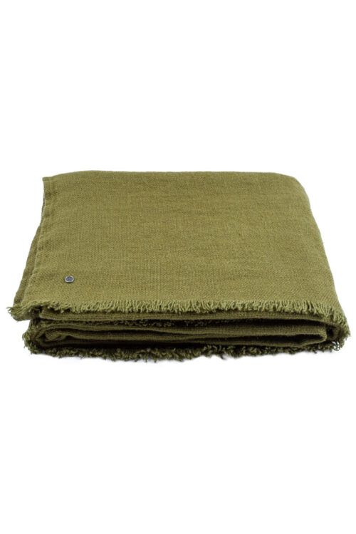 Tagesdecken und Plaids - Plaid Lin Ancien aus edlem Leinen von Lissoy in neuen Farben