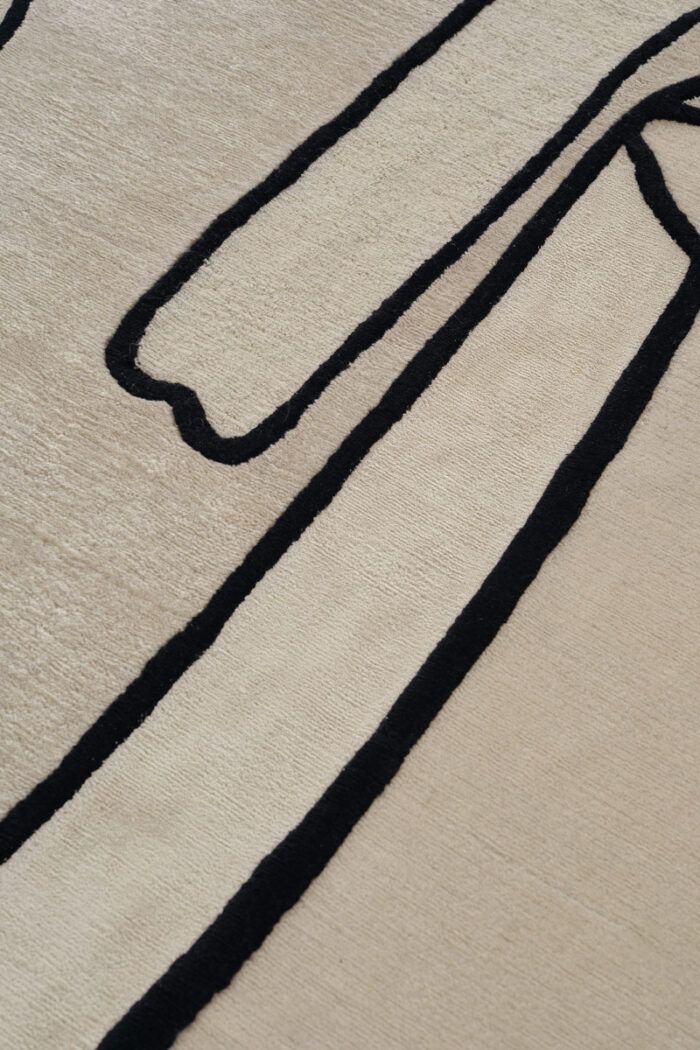 TEPPICHE – WANDTEPPICHE - Wandteppich Slanted Self von Linie Design
