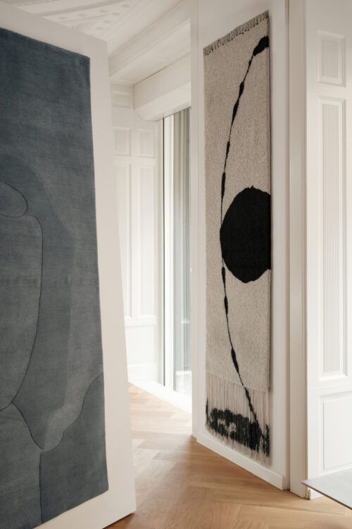 TEPPICHE – WANDTEPPICHE - Wandteppich Zenith Moon von Linie Design